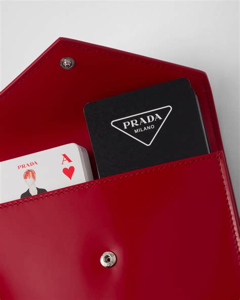 prada playing cards|Scarlet Playing Cards With Leather Case .